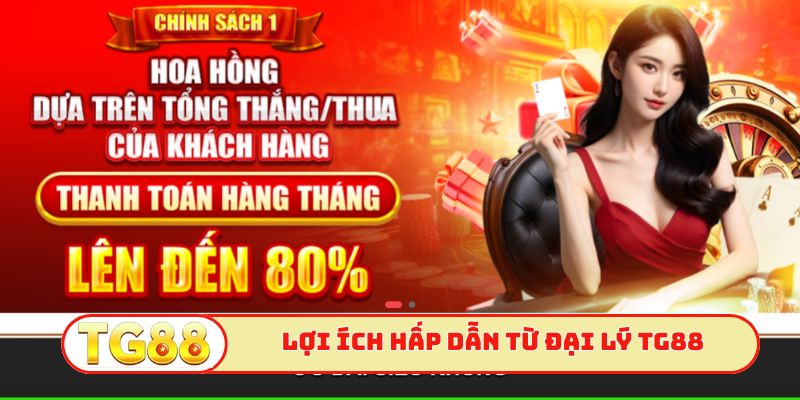 Lợi ích hấp dẫn từ chính sách đại lý TG88